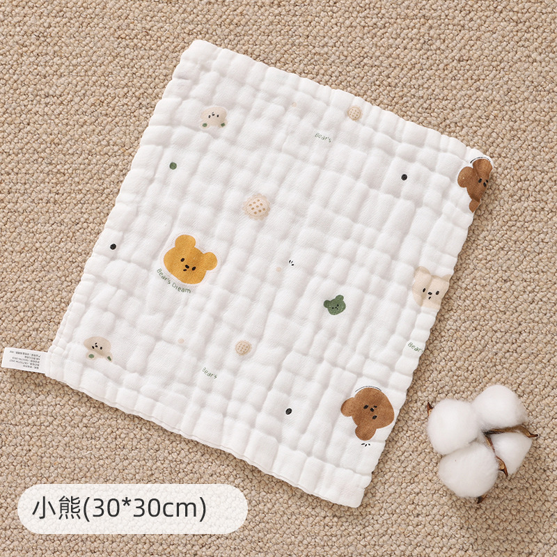 Baby Products Specials - 赤ちゃん新生児用純綿ガーゼ、超柔らかい小さな正方形の赤ちゃん専用フェイスタオル、子供用品