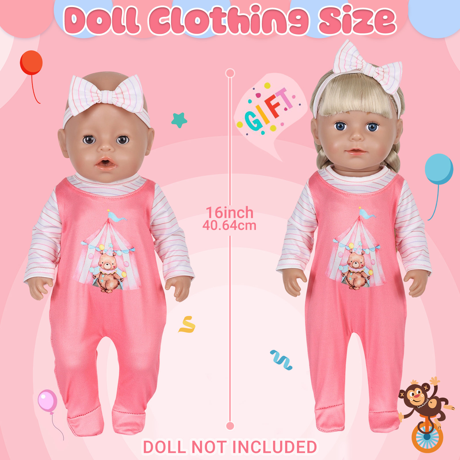 人形の服 16-18 インチ 40-45 センチメートルベビ - Baby Products のレビューと価格
