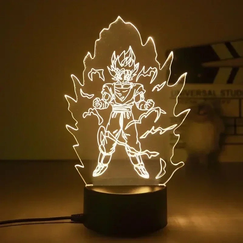 ドラゴンボール Z アニメ 3D LED ナイトライト超サイ - Baby Yoda Products のレビューと価格
