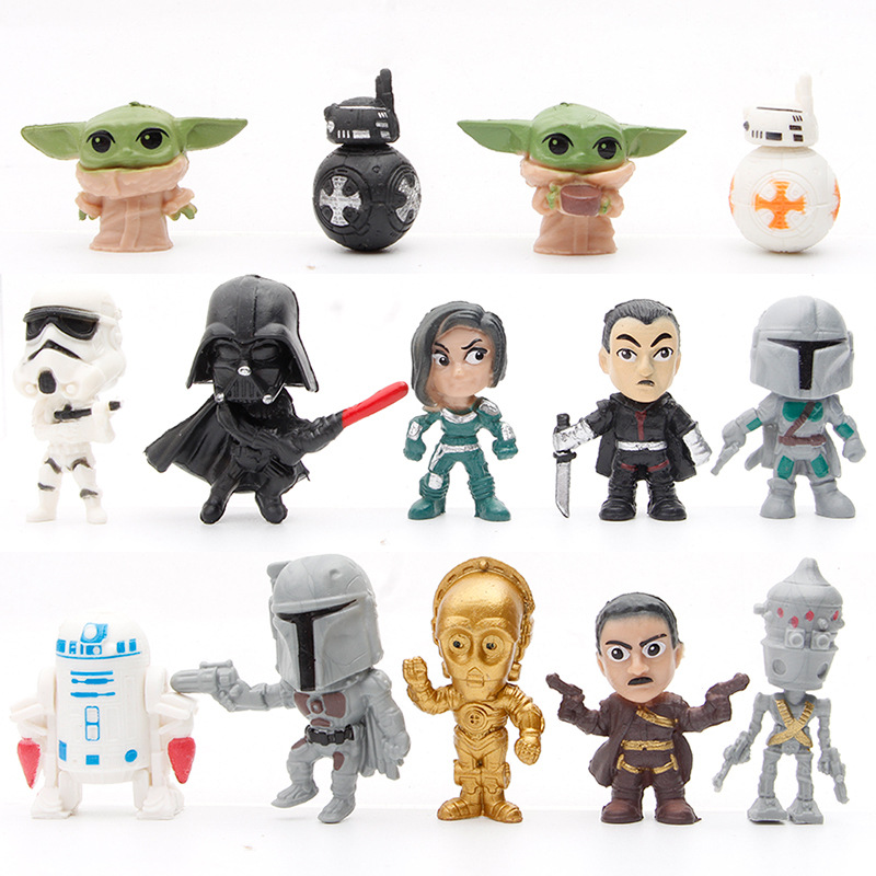 14-16個/セット ダース・ベイダー マンダロリアン ディ - Baby Yoda Products のレビューと価格