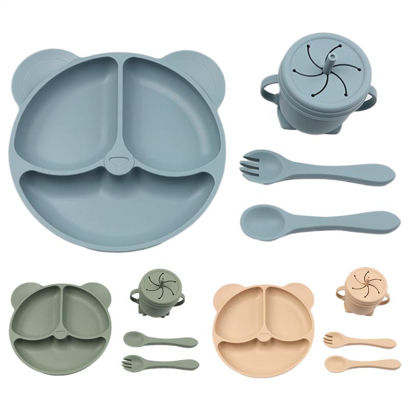 幼児用食器 4 個シリコン幼児シッピーカップとプレート LE - Baby Led Weaning Set のレビューと価格