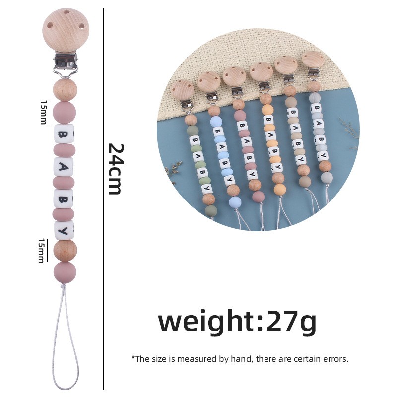 ダミーホルダークリップカスタマイズ名シリコンおしゃぶりチェー - Baby Products Gift のレビューと価格