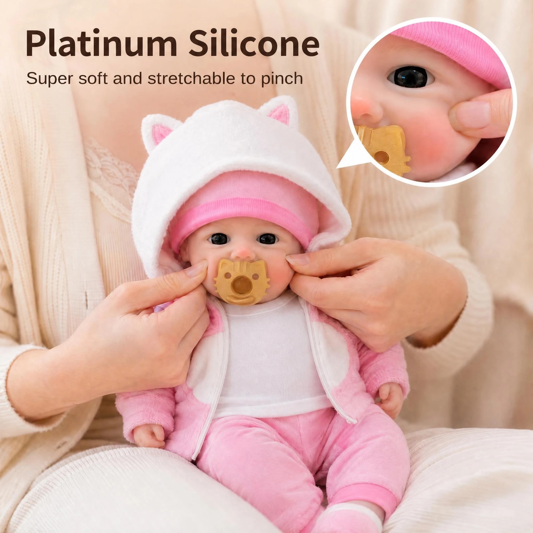新発売の16インチ、ヴィヴィアン製、超ソフトなプラチナシリコ - Baby Products Trending のレビューと価格
