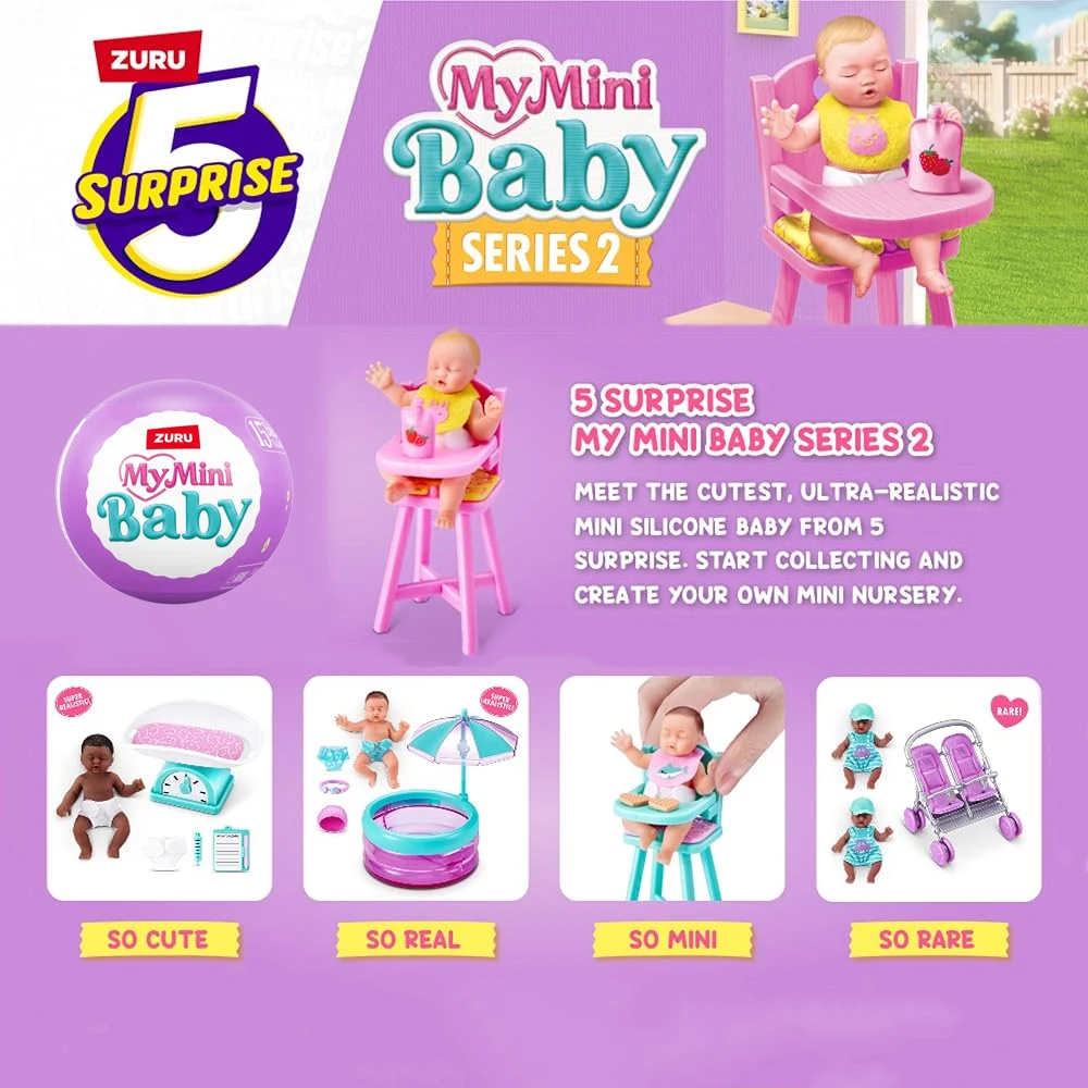 ズル サプライズドール サプライズシリーズ2 マイミニベビー - Baby Products のレビューと価格