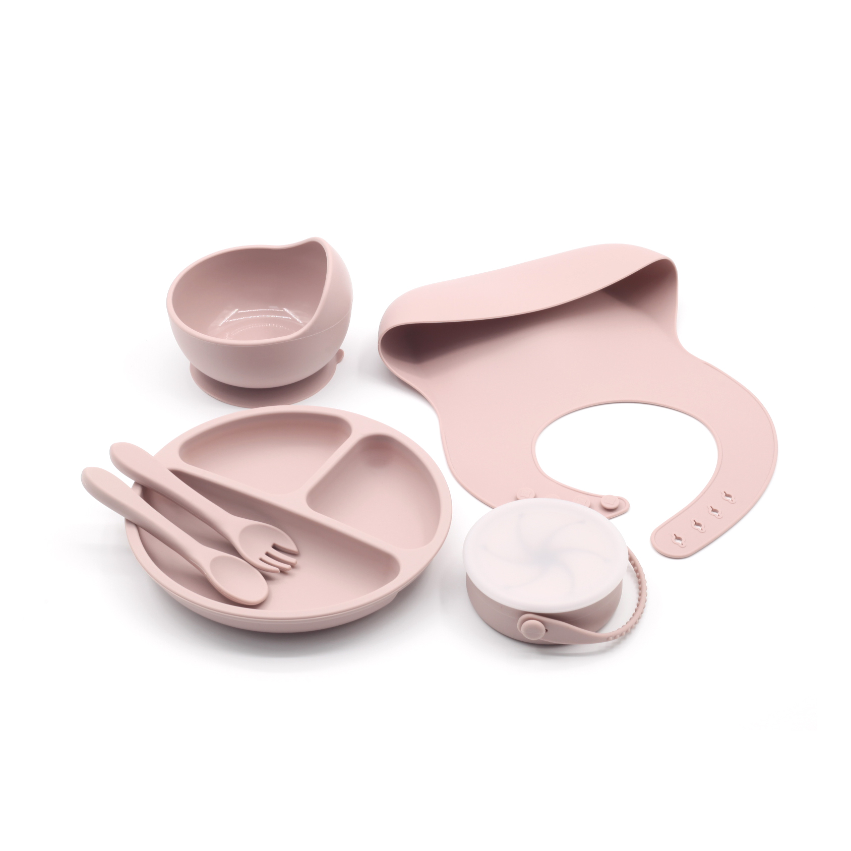 シリコン製ベビー食器セット、ベビー主導離乳食用吸盤付きボウル - Baby Led Weaning Set のレビューと価格